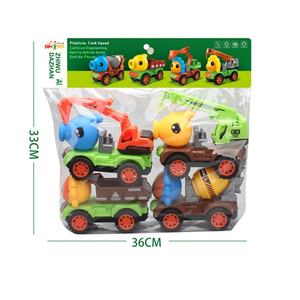 Jouets <span class=keywords><strong>de</strong></span> construction <span class=keywords><strong>de</strong></span> véhicules à friction, ensemble <span class=keywords><strong>de</strong></span> camions porte-voitures avec modèle miniature en métal moulé sous pression 1:64, jouets pour enfants, filles et garçons - Product Image 2