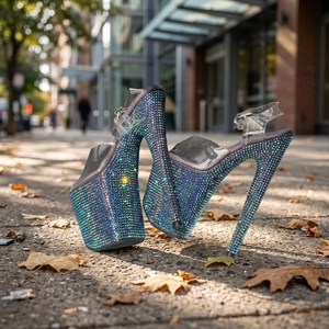 Scarpe per Pole Dancing, Tacchi Alti per Striptease, Sandali Sexy da Donna per Performance e Feste in Club - Product Image 4