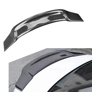 Audi A6 için C8 R stil karbon Fiber arka <span class=keywords><strong>Spoiler</strong></span> arka bagaj kanat kuyruk kanat 2013 2014 2015 2016 A6 C8 karbon Fiber <span class=keywords><strong>Spoiler</strong></span> - Product Image 1