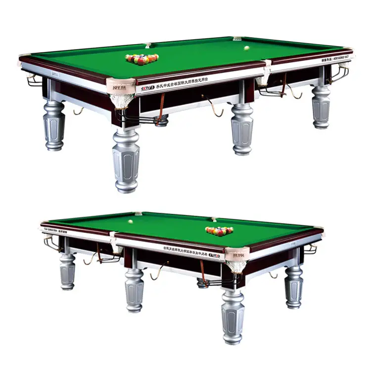 Hoge Kwaliteit Chinese Snooker 8 Ball Biljarttafel Massief Hout Stalen Kussen Leistenen Bed Pooltafel Chines Snooker 8 Ball Biljart