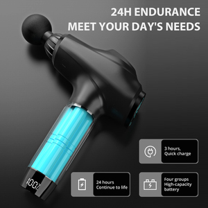 4800mAh Pistolen massage gerät mit bürstenloser 30-Gang-Motormuskelmassagepistole für Körper anwendungen - Product Image 4