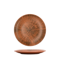 Plato Plano de Terracota Forest de 17 cm