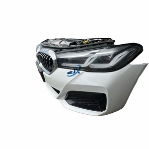 Para 2021-<span class=keywords><strong>2023</strong></span> <span class=keywords><strong>BMW</strong></span> 5 Series G30 Parachoques delantero usado original de alta calidad con rejilla, faro del radiador y montaje de parachoques delantero - Product Image 3
