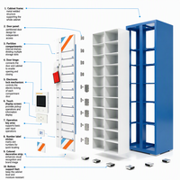 Casier de livraison intelligent extérieur étanche SGCC de qualité supérieure, couleur et taille personnalisables pour colis résidentiels multi-familles