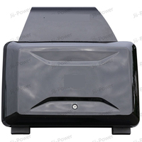 Boîte de rangement latérale extérieure en aluminium verrouillable, noire brillante, pour Jetour T2 Traveler 2023+