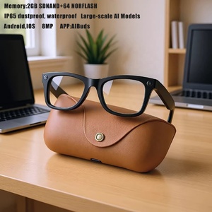 Nuevas Gafas Inteligentes MT5 ULTRA AI 2026 con Cámara de 8MP, IP65, Estuche de Carga, WiFi6, Llamadas BT, Traducción por IA y Control por Voz - Product Image 1