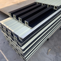 Panel Dinding PVC Tahan Air Anti Lembab Panel Dinding WPC untuk Panel Dekoratif Interior