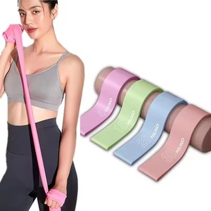 Bande de Résistance TPE la Plus Vendue, Bande de Tension pour Fitness à Domicile, Mini Bande Élastique de Yoga, Logo Personnalisable - Product Image 1