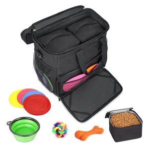Folding Pet Travel Storage <strong>Container</strong> Including Carrying Handle Food Bucket Snack Bag Pet Training Supplies Cat Dog Carrier - Product Image 5
