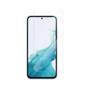 Blasefreies durchsichtiges Glas für Samsung Galaxy A54 A53 9H gehärtetes Glas HD Bildschirmschutzfolie für Samsung F14 A34 A73 A14 M14