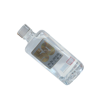 Vente en gros Bouteilles personnalisées transparentes en verre de 500ml 700ml 750ml Brandy Gin