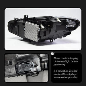 Pour BMW F32 Série 4 2013-2020 425I 428I 430I Ensemble de phares <span class=keywords><strong>à</strong></span> LED Style laser Hexagone DRL Bi-LED Projecteur de phare - Product Image 6