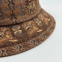 Chapeau Bob Personnalisé avec Cordon de Serrage, Imprimés Africains de Luxe, Chapeaux Bob pour Hommes