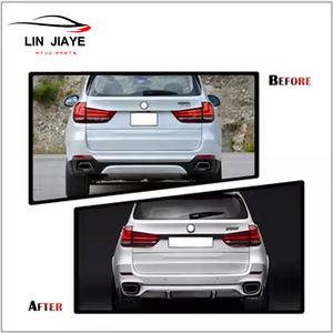 Kit de carrosserie en gros d'usine pour <span class=keywords><strong>BMW</strong></span> X5 F15 13-18 mise à niveau vers X5 MTech M-<span class=keywords><strong>Sport</strong></span> Auto Part jupe latérale complète de pare-chocs avec grille - Product Image 4