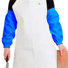 Maniche - CHAL950A U Choiva - Colore: Azzurro - Elastico alle due estremità per una migliore vestibilità. Adatto al contatto con alimenti. - Product Image 2