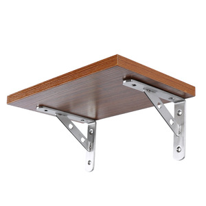 Soporte Triangular de Acero Inoxidable Kovalev, Soporte de Pared para Estante de Almacenamiento, Diseño Moderno y Simple - Product Image 3