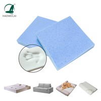 Matelas rouleau de mousse à mémoire de forme en bloc d'éponge en pu personnalisé en usine feuille de mousse de polyuréthane haute densité