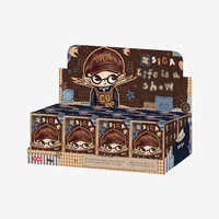 Figurines d'action authentiques POP MART Zsiga Life Is a Show MINI, boîte mystère, lot de 8 pièces, jouet de designer, figurines de collection Chibi, cadeaux de bureau