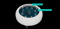 PDLUX PD-PIR2023 Veilleuse LED blanche moderne à détecteur de mouvement automatique haute sensibilité, dispositif intelligent pour la maison, vente chaude, pour 220V