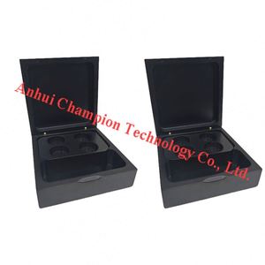 Boîte à capsules de café Nespresso en bois noir à deux côtés, 4 trous et 6 trous - Product Image 2