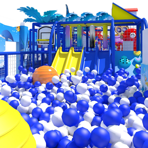 Parque Infantil de Espuma Plástica para Interiores con Temática del Mundo Marino, Color Personalizado, Alta Capacidad, con Capacidad Máxima de >500 kg - Product Image 3