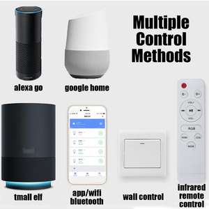 Plafonnier Wifi avec haut-parleur Bluetooth <span class=keywords><strong>Sonos</strong></span> intégré, encastré au plafond, amplificateur de son, boîtier de haut-parleur, 10w 40w, contrôleur sans fil - Product Image 4