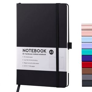 A5 Hardcover General Lined Notebook Multi-Color Optional Business Notebook with Custom logo - Product Image 6