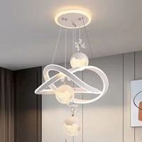 Lustre de salle à manger moderne et simple, lampe de table de salle à manger, lustre de comptoir de bar, lustre de chambre à coucher, nouveau lustre suspendu Zhongshan