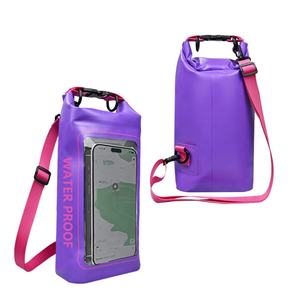Nuevo Producto: Bolsa Impermeable de PVC con Cierre Enrollable, Diseño Láser Colorido, Estilo Moderno, 2L, Flotante, IP68 - Product Image 5