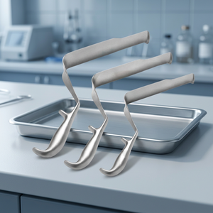 Spéculum Nasal Professionnel pour Chirurgie ORL, Ensemble de 3 Pièces, Instruments Chirurgicaux Manuels en Acier - Product Image 2