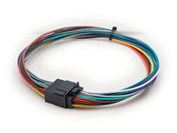 Câble d'extension de faisceau de câblage automobile 16 broches 400 mm avec connecteur ISO, faisceau de câblage audio de remplacement pour autoradio, en cuivre et PVC, pour unité principale