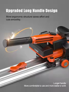 Tb 3.8 מ 'חיתוך ידני אריח מדריך מסילות קרמיקה, אבן שנזרקת, dekton, gres, חותך אריח ידני לוח פורצלן - Product Image 4