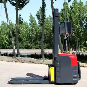 Thiết kế nhỏ gọn 1.5ton pin lithium Mini Stacker điện hẹp lối đi sử dụng dẫn ánh sáng và sừng kho giải pháp - Product Image 4