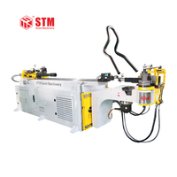 Máquina dobladora de tubos cuadrados redondos de escape automático, máquina dobladora de tubos de mandril CNC, 2 uds.