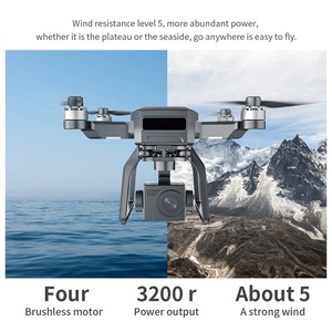 SJRC F7 4K PRO Caméra HD GPS pliable avec nacelle 3 axes, Wi-Fi 5G, portée de 3 km, moteur brushless, RC professionnel 4K longue portée - Product Image 5