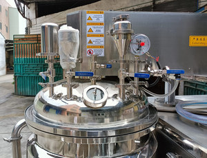 Op Maat Gemaakte Nieuwe 200l 1000l Emulsie Machine Homogenisator Mixer Mengapparatuur Voor Chemicaliën Fabriek - Product Image 5