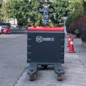 Chariot élévateur à palettes entièrement hydraulique de 2 tonnes, petit chariot élévateur électrique avec pédale, cric debout avec <span class=keywords><strong>marchepied</strong></span> - Product Image 5