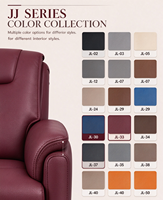 Fauteuil inclinable Factoryr, 360 °   Fauteuil pivotant et à bascule 160 °   Fauteuil inclinable en cuir PU pour salon et chambre à coucher