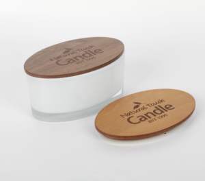 Proveedor de tapas de madera personalizadas, tarros de vidrio para velas con tapas de madera, tapas de bambú para velas, tarro, botella de almacenamiento, taza - Product Image 5