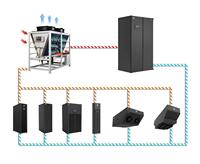 Aire Acondicionado de Precisión Vertiv Liebert XDCS 130kW 200kW, Sistema de Refrigeración para Centros de Datos, Eficiente, Alta Capacidad, Refrigerante R410A