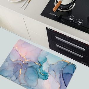Tapis de salle de bain absorbant l'eau en diatomite, pliable, à séchage rapide, avec logo personnalisé, pour sol en marbre, vente en gros - Product Image 4