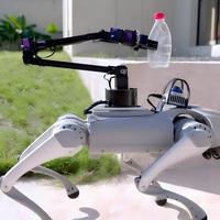 Robot chien quadrupède intelligent avec LiDAR 4D pour l'éducation, la recherche et l'inspection Go2