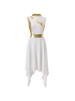 Robes de danse lyrique modernes pour femmes, taille adulte, robe de danse lyrique rouge pour filles, vêtements de danse, robe de danse liturgique pour concours