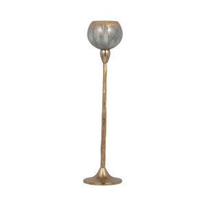 Tall Metal <b>Tealight</b> Candle <b>Holder</b> Decorative Pillar Votive Candlestick Table Centerpiece - Product Image 2