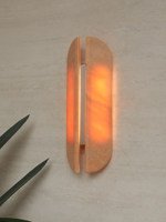 Applique murale LED moderne en marbre vert, lampe décorative de luxe en pierre naturelle pour chambre, salon, hôtel, villa