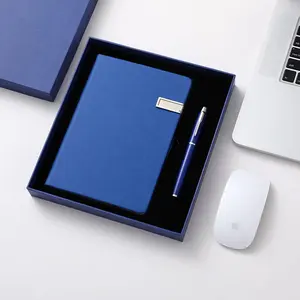 Luxe Zakelijke Notebookset Met Usb Flash Drive Souvenir Business Weggeefacties Dagboek 2024