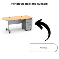 Tapis de souris personnalisé en forme de L ou en U / Rectangulaire à deux niveaux / Rectangulaire / Bureau ou table en forme de péninsule