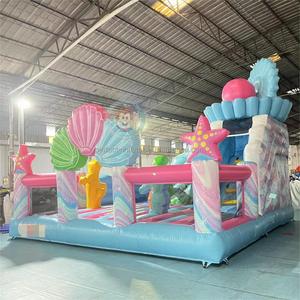Castillo Inflable Comercial con Tobogán y Ventilador, 6x6m, con Zona de Salto - Product Image 2