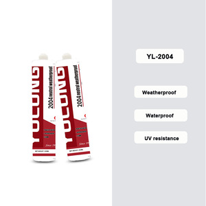 Yulong một thành phần trung tính Silicone đàn hồi <span class=keywords><strong>Sealant</strong></span> thấp Mùi xây dựng đóng gói cho lợp máng xối caulking chế biến gỗ - Product Image 1