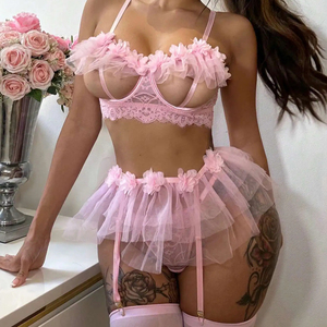 Vendita calda <span class=keywords><strong>trasparente</strong></span> da <span class=keywords><strong>donna</strong></span> Set di Lingerie Sexy Royal meglio vendere biancheria intima da <span class=keywords><strong>donna</strong></span> abbigliamento intimo intimo Sexy costumi Sexy - Product Image 3